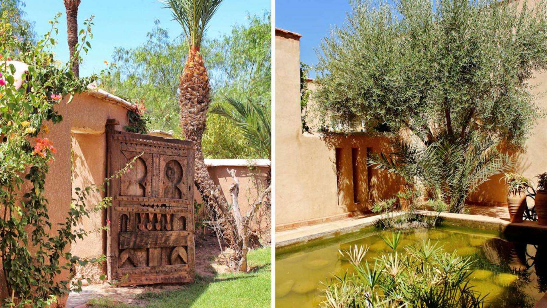 Location de vacances,Villa,Villa 10 chambres avec services hôteliers dans la Palmeraie de Marrakech ,Marrakech,Bab Atlas