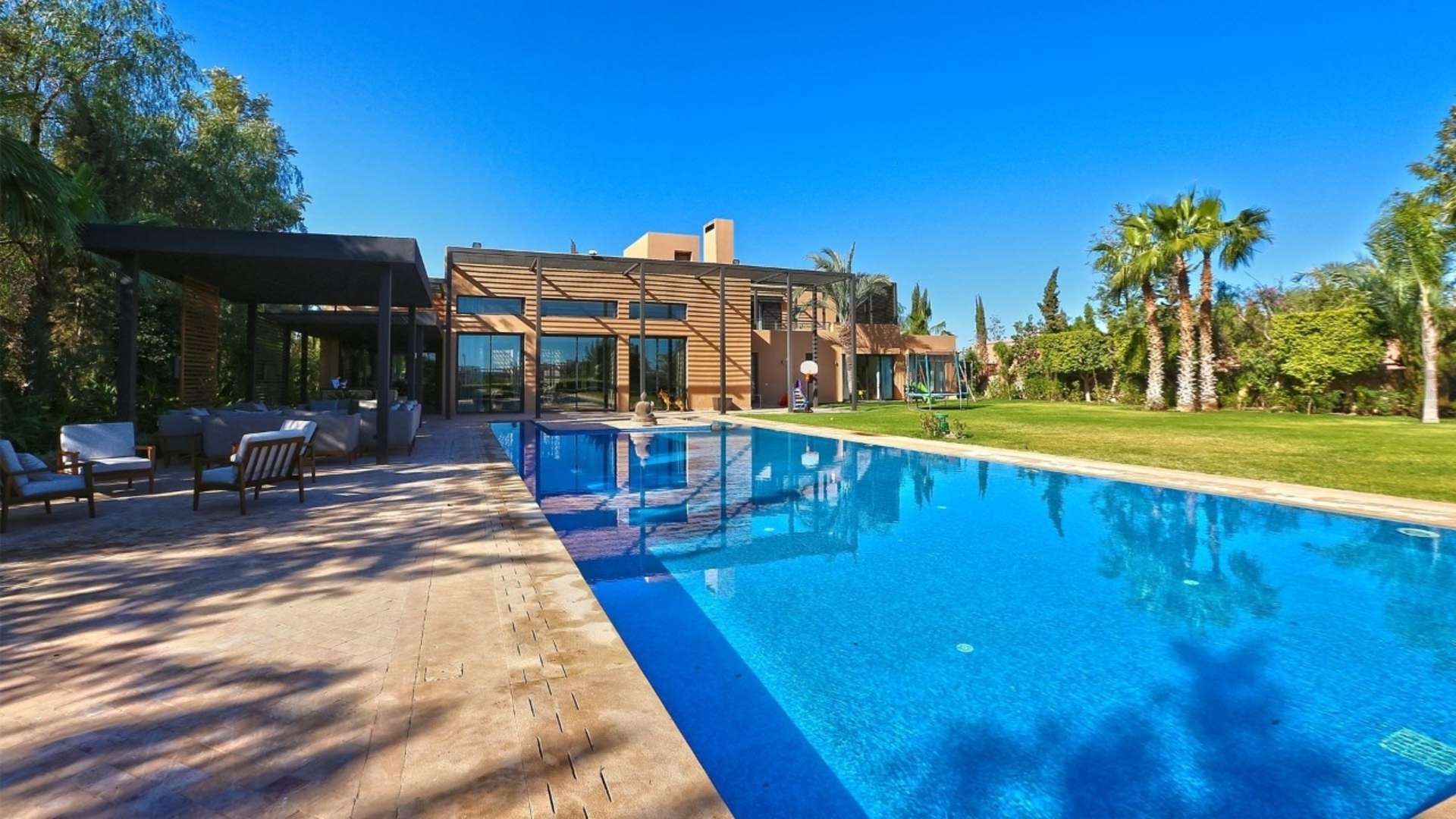 Vente,Villa,Villa moderne en première ligne sur le golf d'Al Maaden,Marrakech,Golf Al Maaden