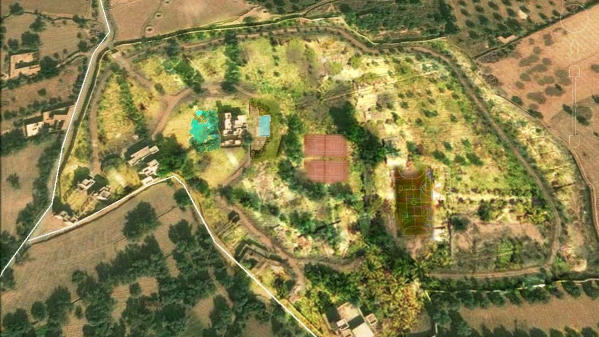 Vente,Terrains & Fermes,Terrain 5Ha bien planté idéalement pour projet de maison d'hôtes,Marrakech,Sidi Abdellah Ghiyate