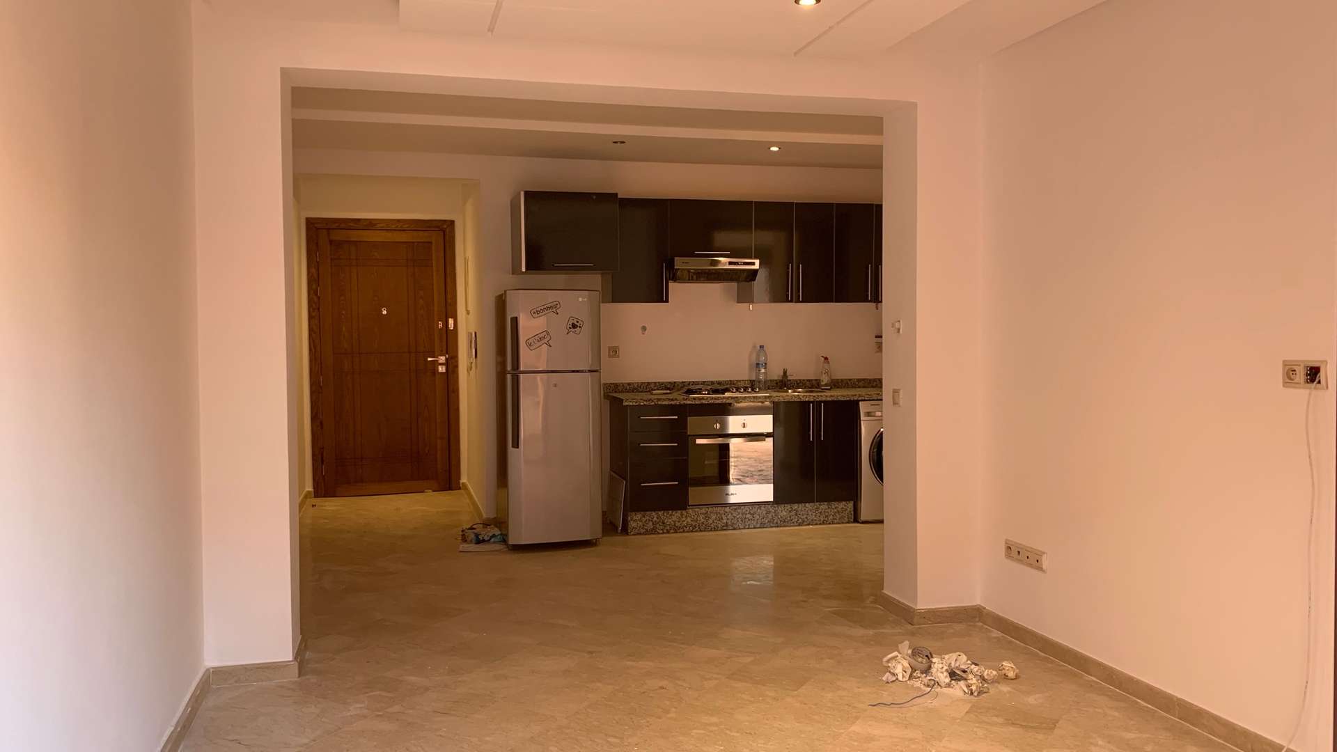 Location longue durée ,Appartement, Appartement 1 chambre salon vide résidence sécurisée Gueliz,Marrakech,Guéliz