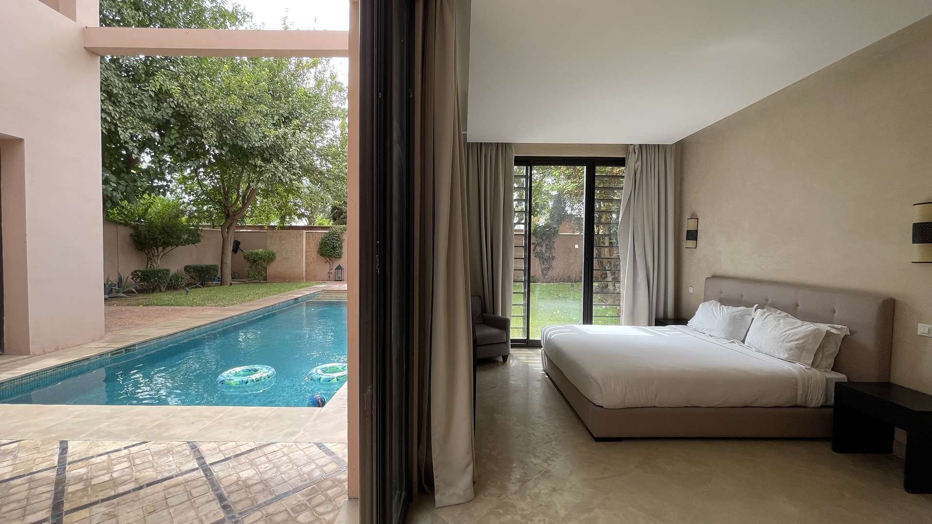 Vente,Villa,Riad 3ch avec piscine et jardin vue golf & Atlas à golf Al Maaden à Marrakech,Marrakech,Golf Al Maaden