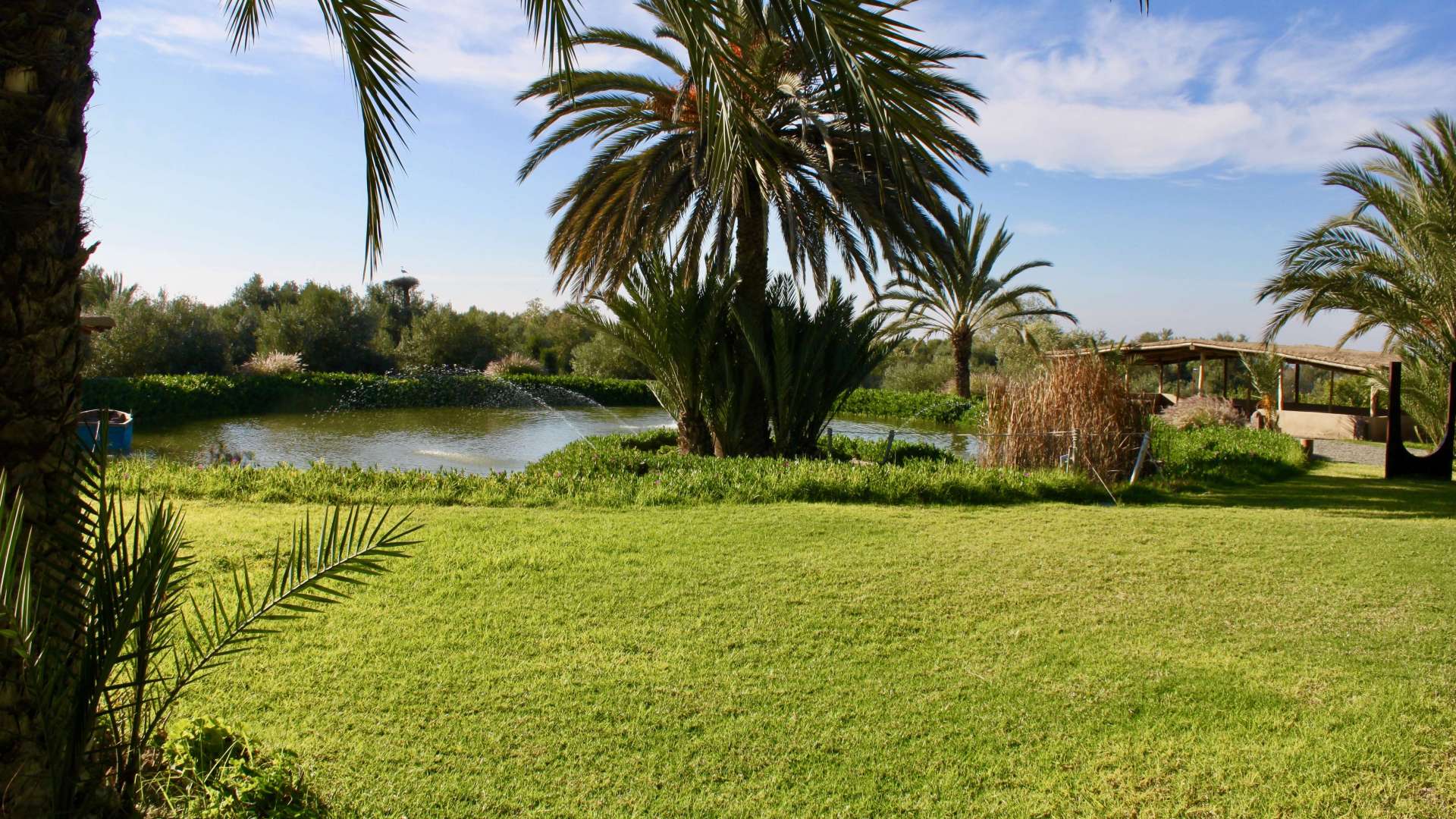 Vente,Villa,Propriété privée de 7ch style Kasbah avec tennis et un splendide parc d'un hectare,Marrakech,Route d'Agadir-Essaouira