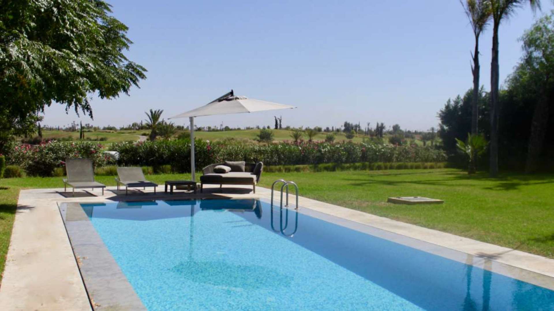 Location longue durée ,Villa,Villa 4ch contemporaine en première ligne sur le golf d’Al Maaden à Marrakech,Marrakech,Golf Al Maaden