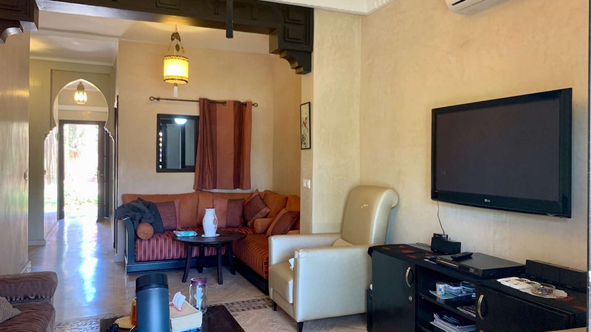 Vente,Appartement,Vente Appartement Marrakech Rez-de-Jardin 2 chambres salon. Résidence sécurisée avec piscine,Marrakech,Atlas Golf Resort 