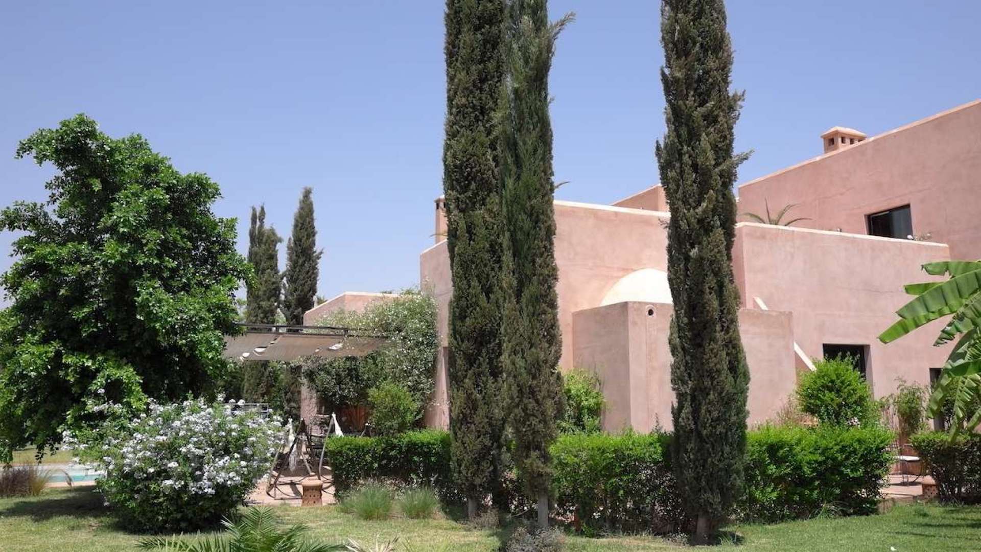 Location de vacances,Villa,Villa de charme à Marrakech, calme et repos au coeur d’un superbe parc arboré,Marrakech,Chrifia