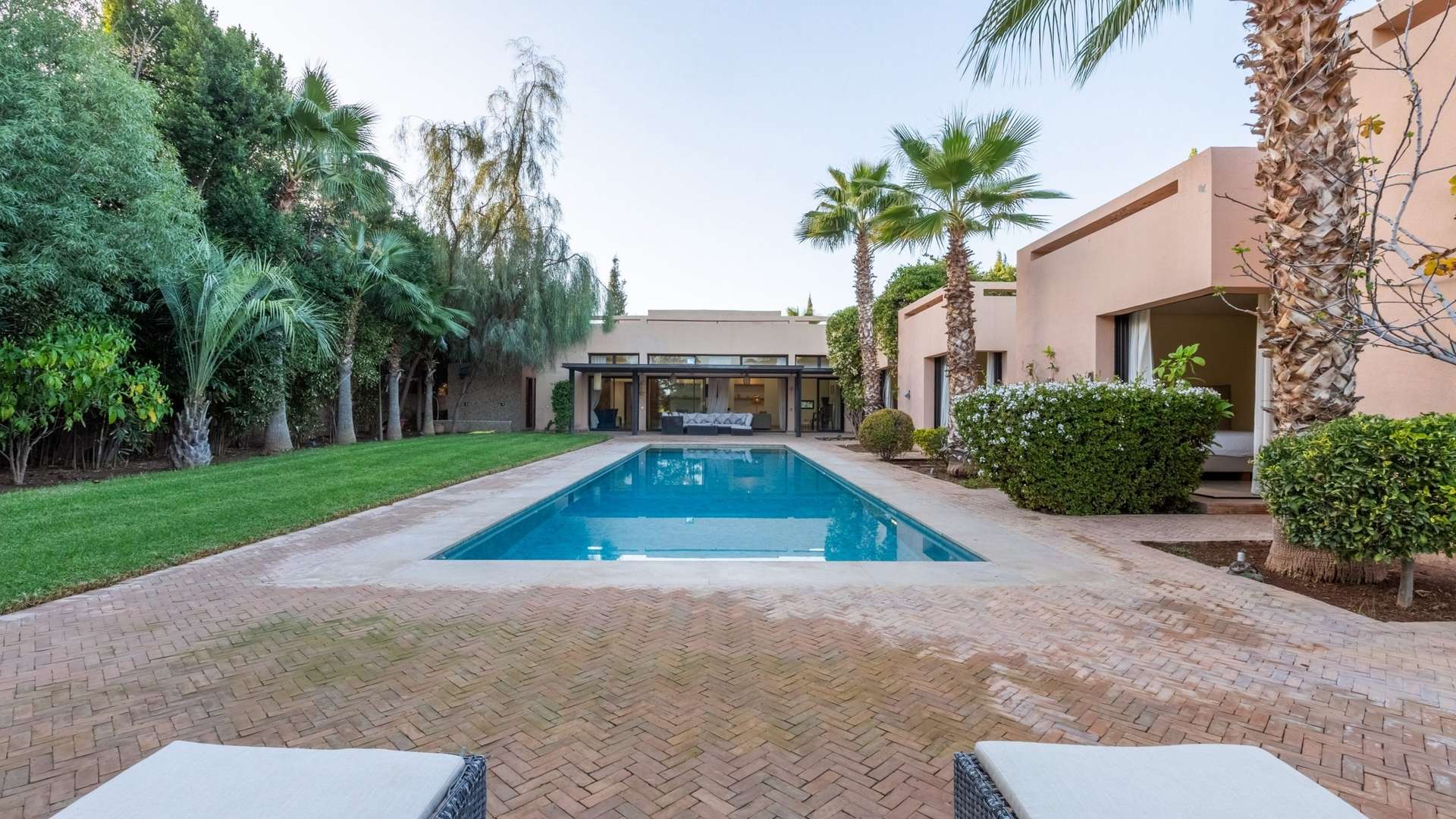 Vente,Villa,Villa de style contemporain de 4 chs en front de golf à Marrakech,Marrakech,Golf Al Maaden