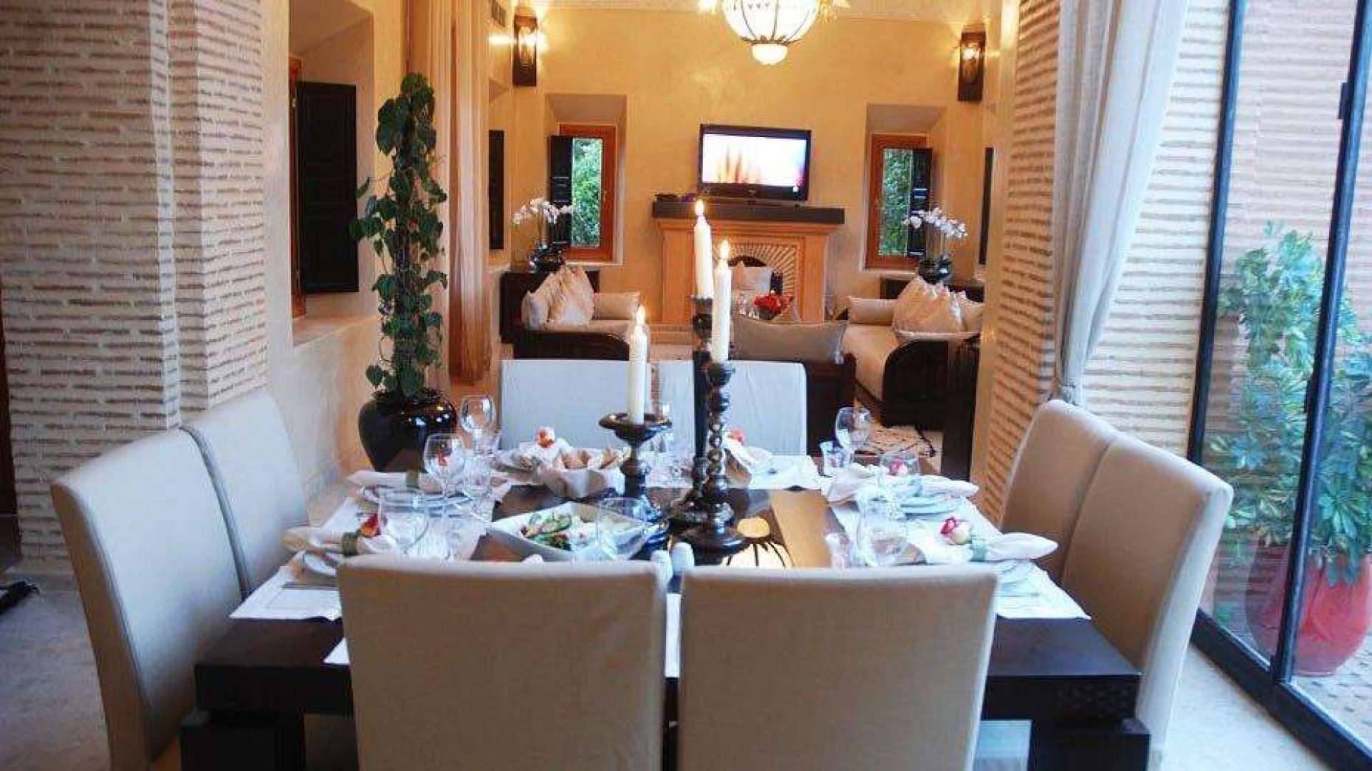 Location de vacances,Villa,Location à la semaine belle villa 4 suites dans le golf d'Amelkis ,Marrakech,Amelkis Golf Resort